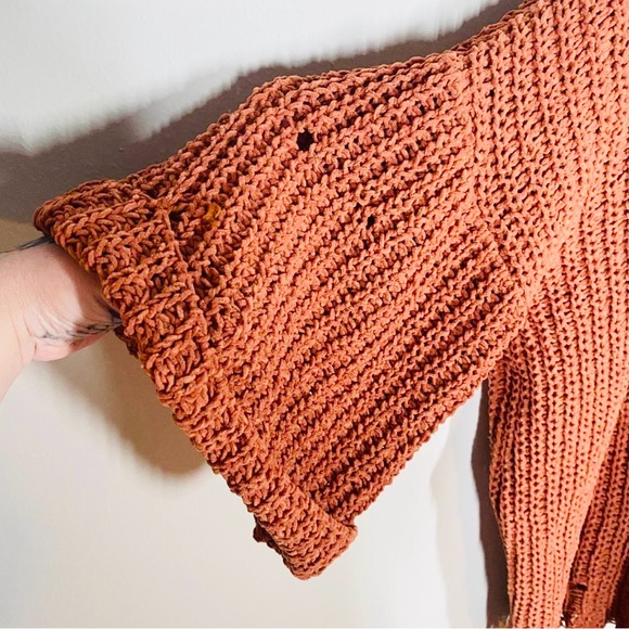 White Birch Rust Knit Sweater xxxl 3x - Picture 6 of 8